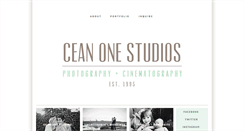 Desktop Screenshot of ceanonephotography.net